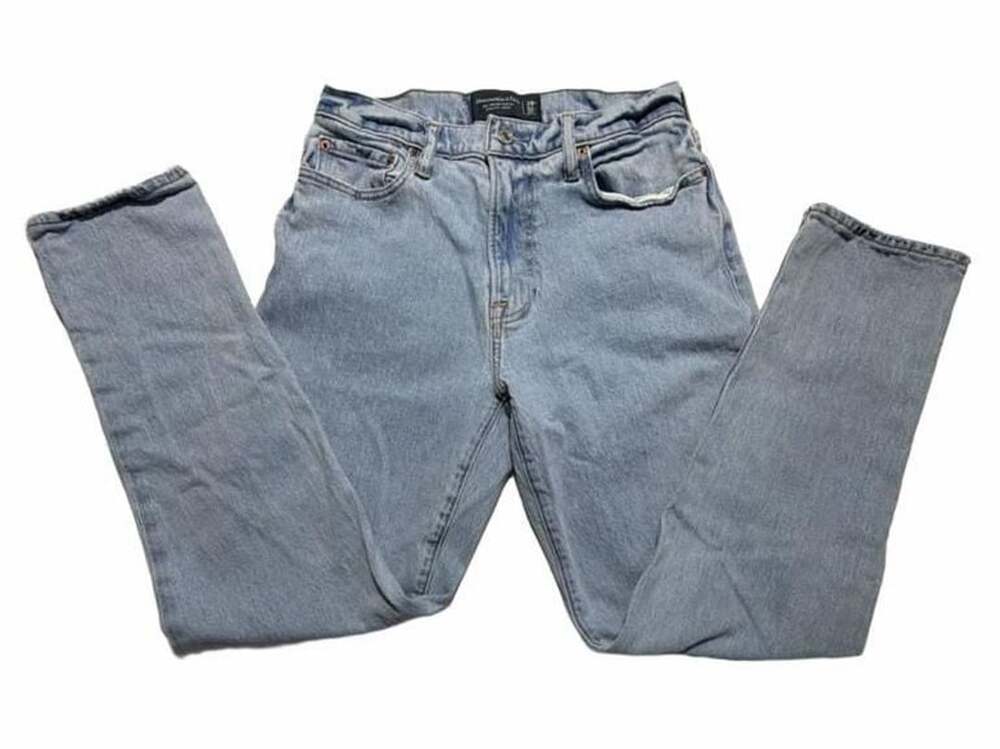 Abercrombie & Fitch A&F Vintage Stretch Athletic Loose Jeans Size 29x32